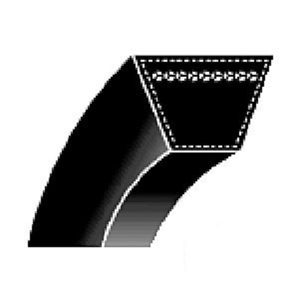 A & I Products Classical V-Belt  (1/2" X 53") 23" x6" x0.5" A-A51